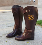 Premium Custom Riding Boots – with intial