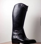Custom Black Riding Boot – Premium Leather Craftsmanship