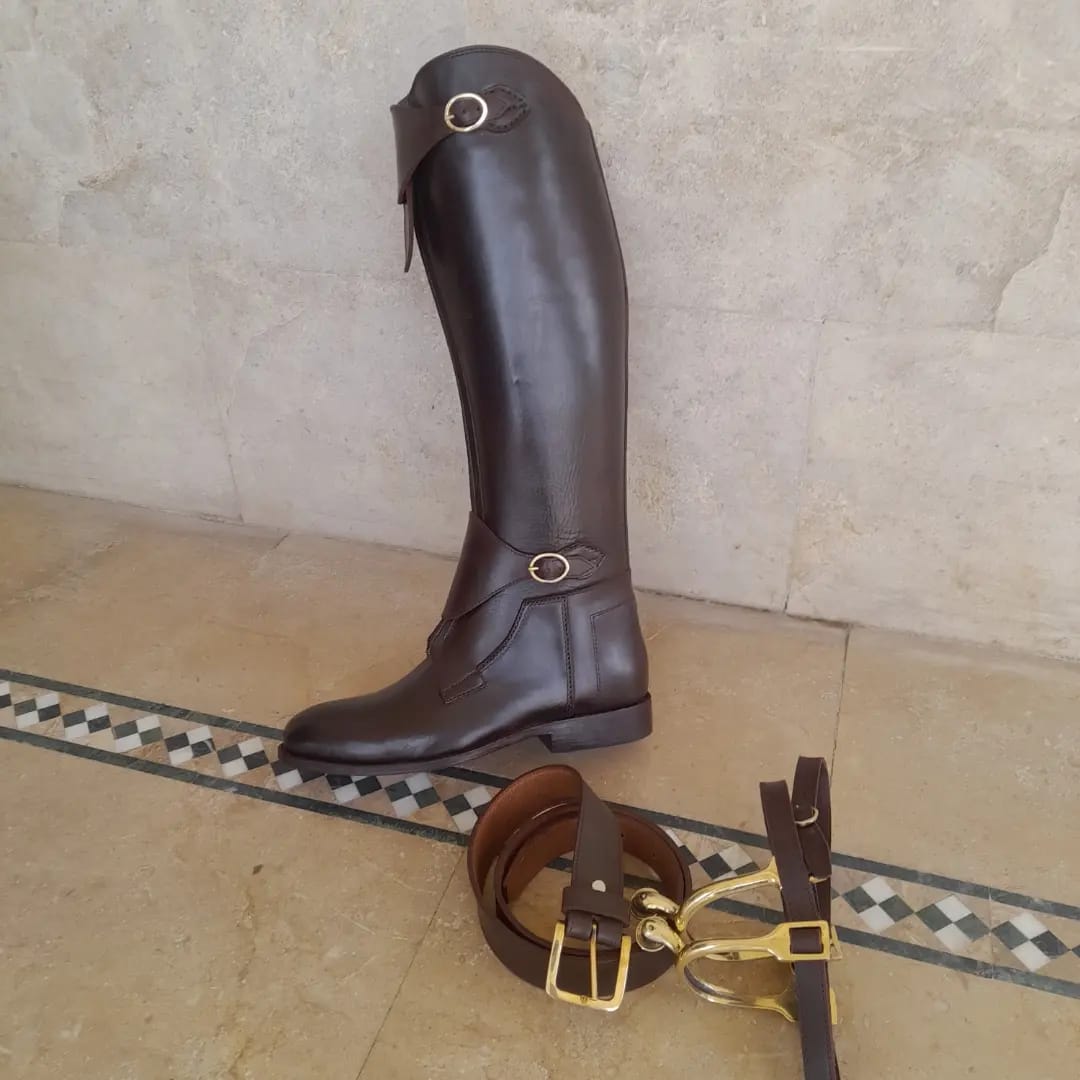 Polo Boots – Classic Cow Leather with supr and belt