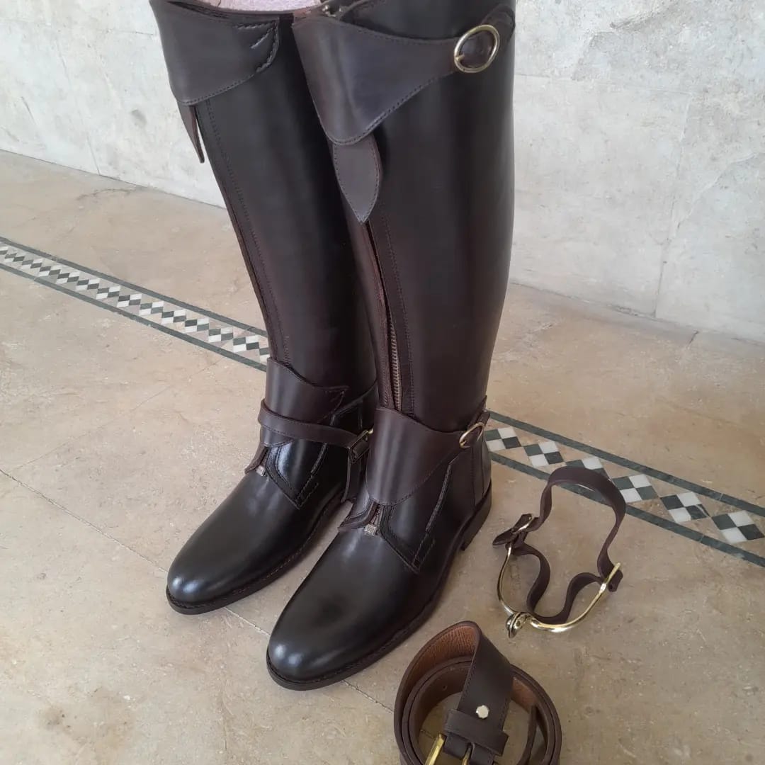 Polo Boots – Classic Cow Leather with supr and belt