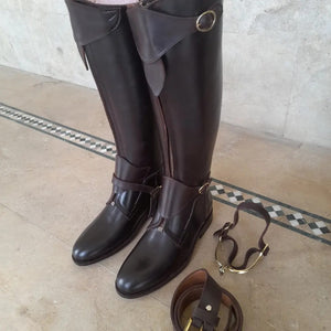Polo Boots – Classic Cow Leather with supr and belt