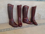 Custom Ribbed Polo Riding Boots -  Premium Quality