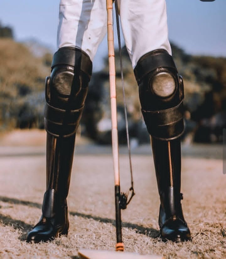Pro Elite Polo Boots with Knee Guard – Performance Meets Protection