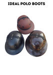 Premium Leather Riding Helmet
